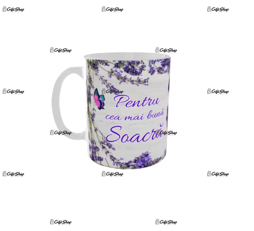 Pentru cea mai buna soacra, cana ceramica, 330ml